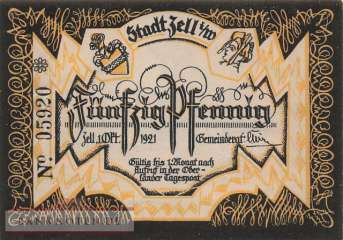 Zell - 50  Pfennig (#SS1467_1-6_UNC)