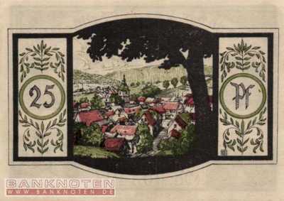 Zella-Mehlis - 25  Pfennig (#SS1468_1-2_UNC)