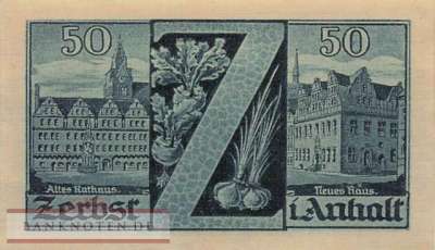 Zerbst - 50  Pfennig (#SS1469_1-2_UNC)