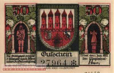 Zerbst - 50  Pfennig (#SS1469_2a-3S_UNC)