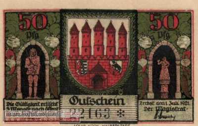 Zerbst - 50  Pfennig (#SS1469_2a-3Z_UNC)