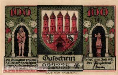 Zerbst - 100  Pfennig (#SS1469_2a-4_UNC)
