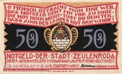 Zeulenroda - 50  Pfennig (#SS1470_2-1-4_UNC)