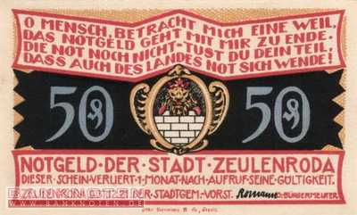 Zeulenroda - 50  Pfennig (#SS1470_2-1-5_UNC)