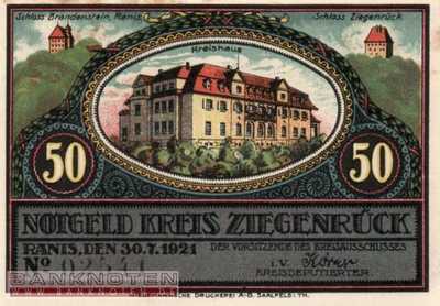 Ziegenrück - 50  Pfennig (#SS1471_1a-2_UNC)