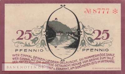 Ziegenrück - 25  Pfennig (#SS1472_1a-1_UNC)