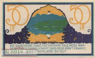 Ziegenrück - 50  Pfennig (#SS1472_1b-2_UNC)