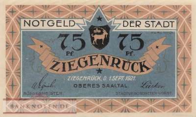 Ziegenrück - 75  Pfennig (#SS1472_1b-3-1_UNC)