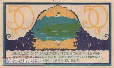 Ziegenrück - 50  Pfennig (#SS1472_1c-2_UNC)