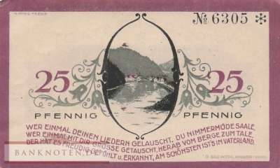 Ziegenrück - 25  Pfennig (#SS1472_1d-1_AU)
