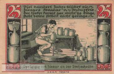 Ziesar - 25  Pfennig (#SS1473_1b-1_AU)