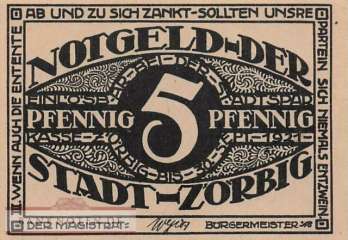 Zörbig - 5  Pfennig (#SS1475_1-3_UNC)