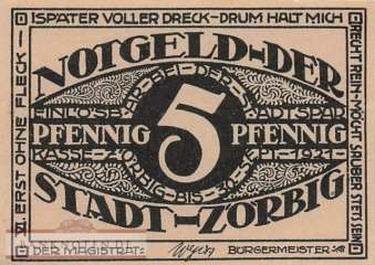 Zörbig - 5  Pfennig (#SS1475_1-6_UNC)