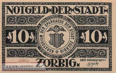 Zörbig - 10  Pfennig (#SS1475_2a-4_UNC)