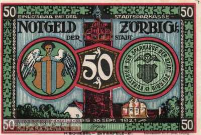 Zörbig - 50  Pfennig (#SS1475_4a-5_UNC)
