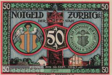 Zörbig - 50  Pfennig (#SS1475_4a-9_UNC)