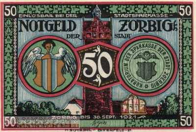 Zörbig - 50  Pfennig (#SS1475_4b-10_UNC)