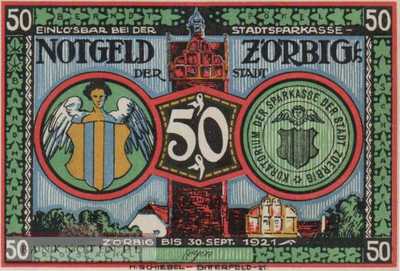 Zörbig - 50  Pfennig (#SS1475_4b-1_UNC)