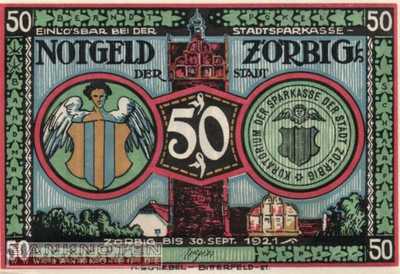 Zörbig - 50  Pfennig (#SS1475_4b-3_UNC)