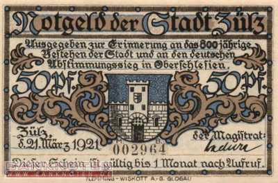 Zülz - 50  Pfennig (#SS1477_1a-3_UNC)