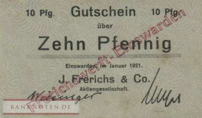 Einswarden - 10  Pfennig (#TVA1620-05-75_AU)
