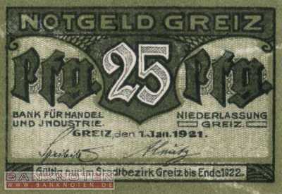 Greiz - 25  Pfennig (#TVA2445_5-11_AU)