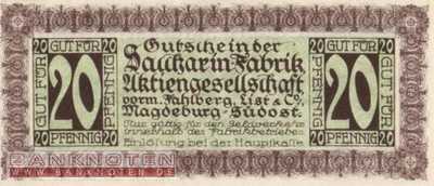 Magdeburg - 20  Pfennig (#TVA4340_5-12_UNC)