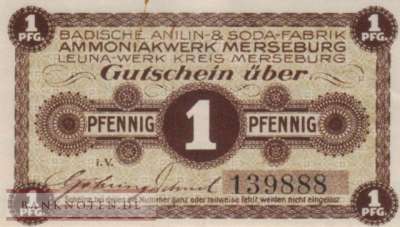 Leuna Werk Merseburg - 1  Pfennig (#TVA4505_05-1_AU)