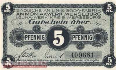 Leuna Werk Merseburg - 5  Pfennig (#TVA4505_5-3_UNC)