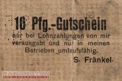 Neustadt (Oberschlesien) - 10  Pfennig (#TVA4960_10-71_VF)