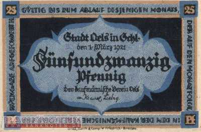 Oels - 25  Pfennig (#TVA5320_5-16_UNC)