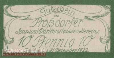 Prössdorf - 10  Pfennig (#TVA5780_10-1_UNC)