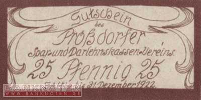 Prössdorf - 25  Pfennig (#TVA5780_10-2_UNC)