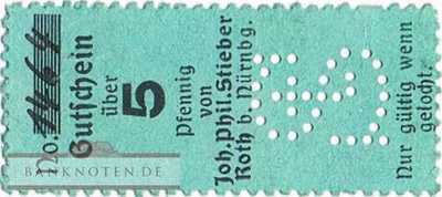 Roth - 5  Pfennig (#TVA6235_5-5_UNC)