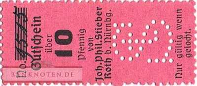 Roth - 10  Pfennig (#TVA6235_5-6_UNC)