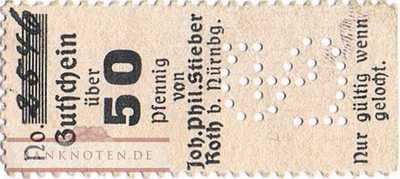 Roth - 50  Pfennig (#TVA6235_5-7_UNC)