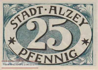 Alzey - 25  Pfennig (#VAA013_3_UNC)