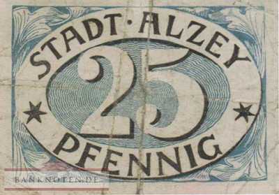 Alzey - 25  Pfennig (#VAA013_3_F)