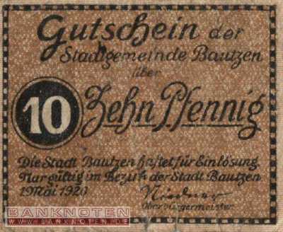 Bautzen - 10  Pfennig (#VAB011_5a_VG)