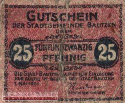 Bautzen - 25  Pfennig (#VAB011_5b_G)