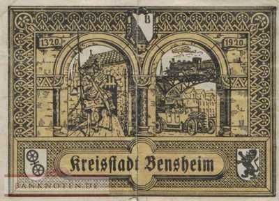 Bensheim - 50  Pfennig (#VAB020_2_F)