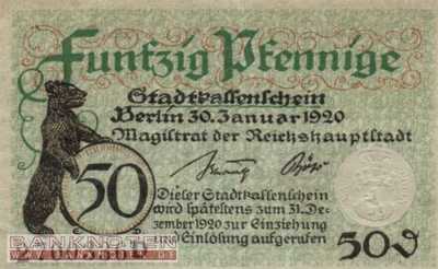 Berlin - 50  Pfennig (#VAB027_2b_VF)