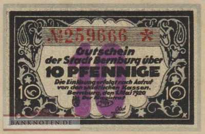 Bernburg - 10  Pfennig (#VAB032_3a_UNC)