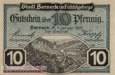 Berneck - 10  Pfennig (#VAB034_8a_UNC)