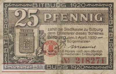 Bitburg - 25  Pfennig (#VAB057_6c_F)