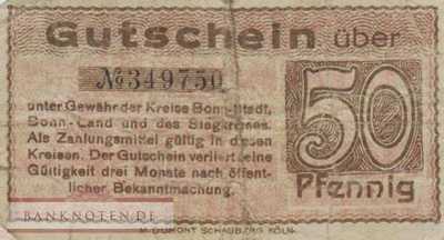 Bonn - 50  Pfennig (#VAB074_5c_VG)