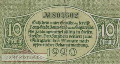 Bonn - 10  Pfennig (#VAB074_6a_F)