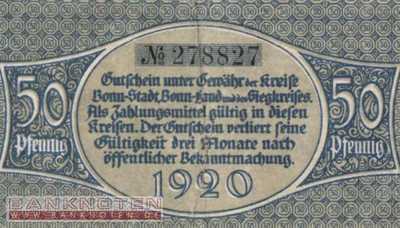 Bonn - 50  Pfennig (#VAB074_6c_VF)