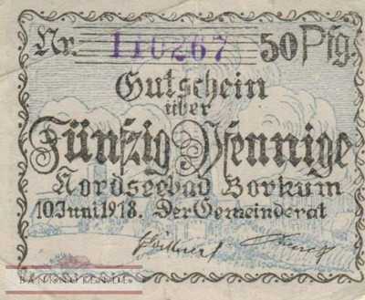 Borkum - 50  Pfennig (#VAB078_3f_F)