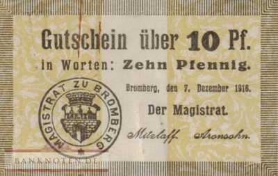 Bromberg - 10  Pfennig (#VAB093_2e_XF)